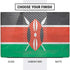 Kenya Flag Distressed Dell Vostro Skin